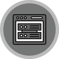Database Icon Design vector
