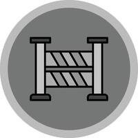 Road Block Icon Design vector