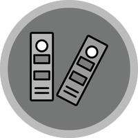 Binder Icon Design vector