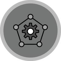 Network Icon Design vector