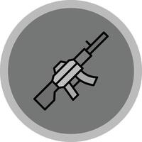 Machine Gun Icon Design vector