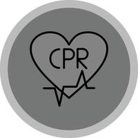 CPR Icon Design vector
