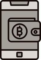 Wallet Icon Design vector