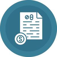 Bill Icon Design vector