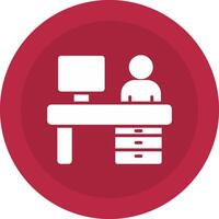 Work Space Icon Design vector