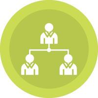 Hierarchy Icon Design vector