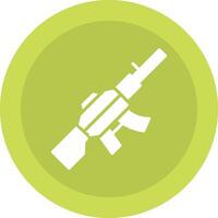 Machine Gun Icon Design vector