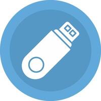 Usb Flash Drive Icon Design vector