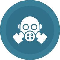 Gas Mask Icon Design vector