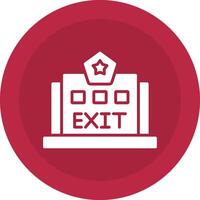 Exit Icon Design vector