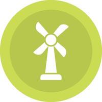Wind Turbine Icon Design vector