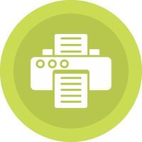 Printer Icon Design vector