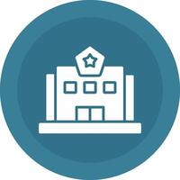 Police Station Icon Design vector
