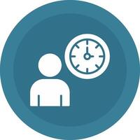 Working Hours Icon Design vector