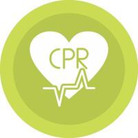 CPR Icon Design vector