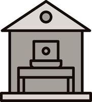Home Office Icon Design vector