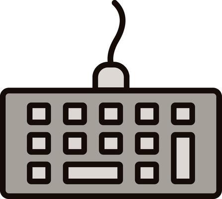 Computer Keyboard Icon Design