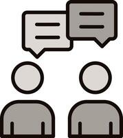 Group Chat Icon Design vector