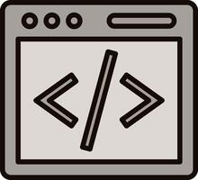 Html Icon Design vector