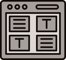 Web Design Icon Design vector