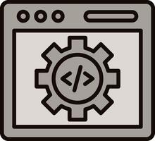 Configuration Icon Design vector