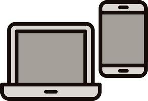Devices Icon Design vector