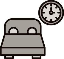 Rest Time Icon Design vector