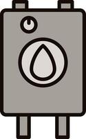 Boiler Icon Design vector