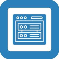 Database Icon Design vector