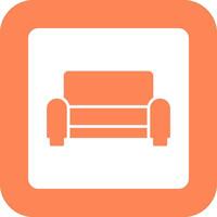 Sofa Icon Design vector