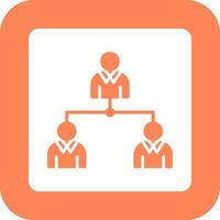 Hierarchy Icon Design vector