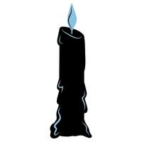 Candle isolated on white background vector