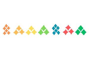 Sparkle icon set. Ornament design vector