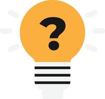 Question Help Faq vector