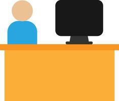 Reception People Service vector