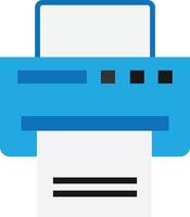 Printer Device Paper vector