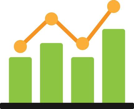 Chart Graph Analytics vector