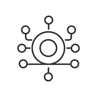 Variety icon. .Editable stroke.linear style sign for use web design,logo.Symbol illustration. vector