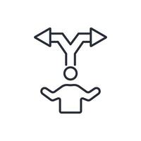 option icon. .Editable stroke.linear style sign for use web design,logo.Symbol illustration. vector