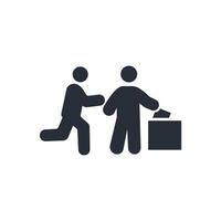 participation icon. .Editable stroke.linear style sign for use web design,logo.Symbol illustration. vector