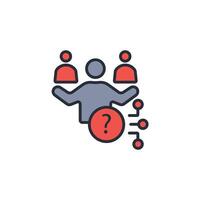 anonymous icon. .Editable stroke.linear style sign for use web design,logo.Symbol illustration. vector