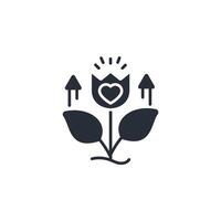 kindness icon. .Editable stroke.linear style sign for use web design,logo.Symbol illustration. vector