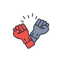 strike icon. .Editable stroke.linear style sign for use web design,logo.Symbol illustration. vector