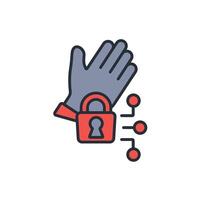 blocked icon. .Editable stroke.linear style sign for use web design,logo.Symbol illustration. vector