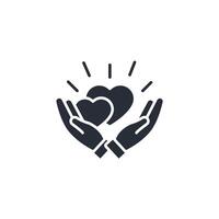 benevolence icon. .Editable stroke.linear style sign for use web design,logo.Symbol illustration. vector