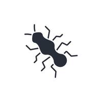 ant icon. .Editable stroke.linear style sign for use web design,logo.Symbol illustration. vector