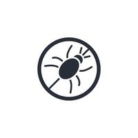 pest control icon. .Editable stroke.linear style sign for use web design,logo.Symbol illustration. vector