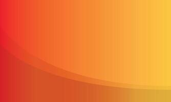 Warm Orange Gradient with Subtle Curves as a background in modern design project vector