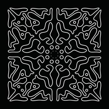 Geometric pattern abstract background vector