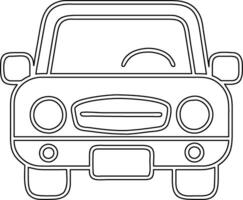 A beautiful high car liner vector